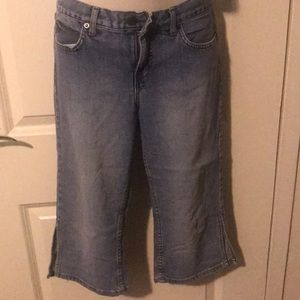Bebe fitted cropped jeans